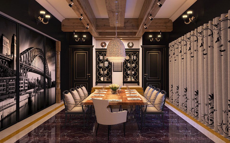 Dining Rooms - Runa Sikdar Designs
