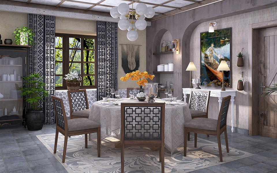 Dining Rooms - Runa Sikdar Designs